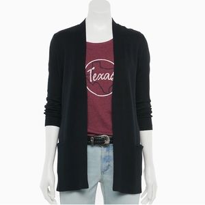 Sonoma Goods For Life® Open-Front Rib Cardigan